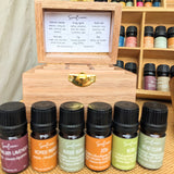 Essential oil gift box with 6 essential oils Soularoma