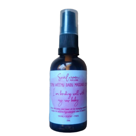 Teeny weeny baby massage oil massage oil Soularoma