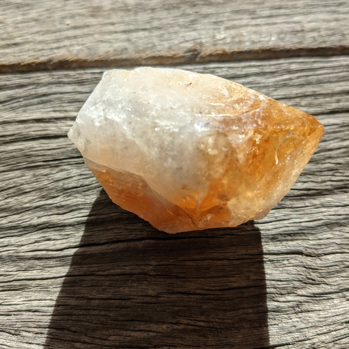 Citrine points base cuts Crystals Soularoma