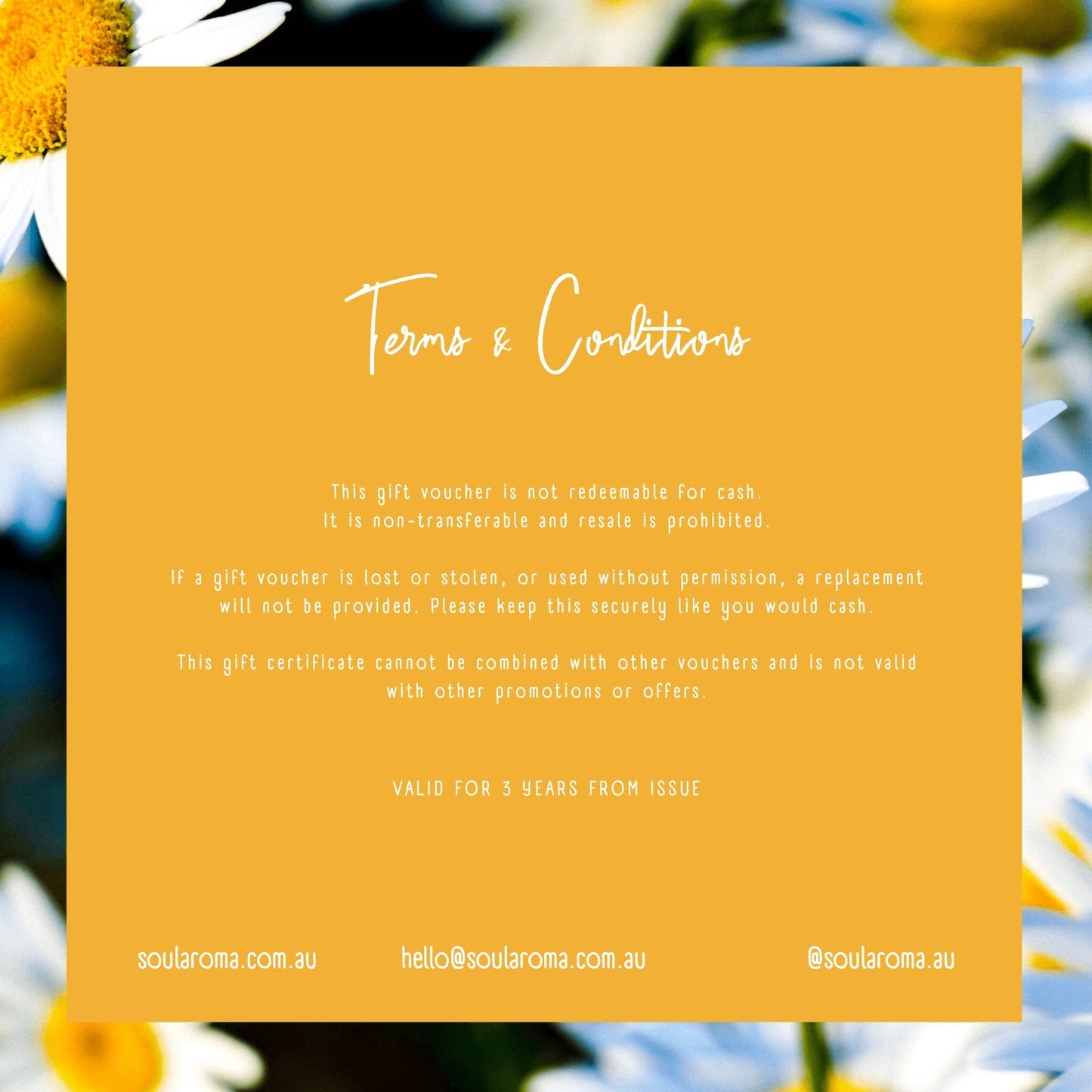 Soularoma Gift Voucher