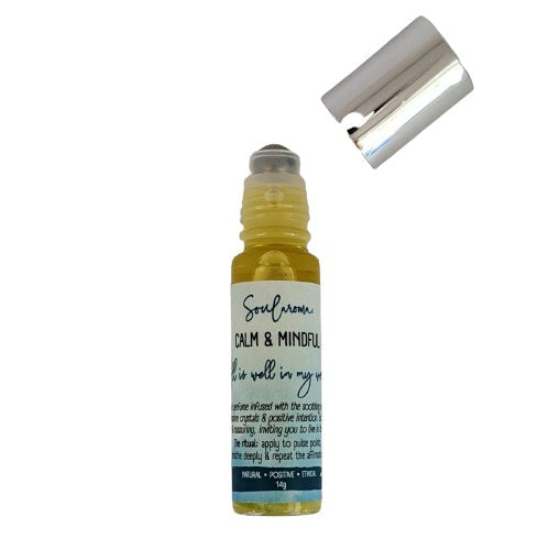 Natural crystal perfume- calm & mindful Natural skincare Soularoma