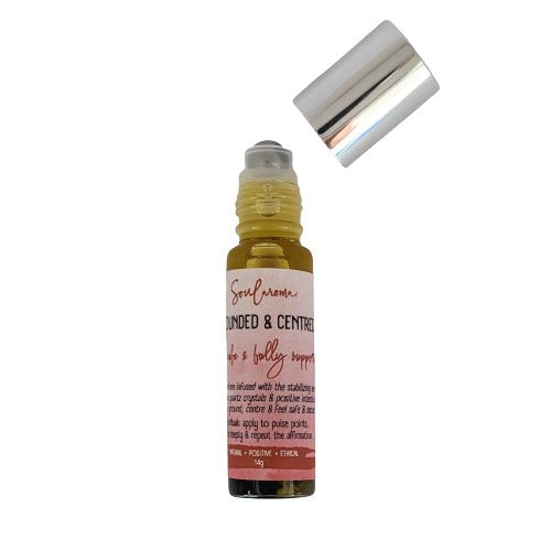 Natural crystal perfume- grounded & centred Natural skincare Soularoma