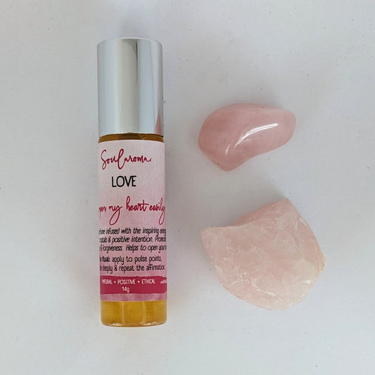 Natural crystal perfume- love Natural skincare Soularoma