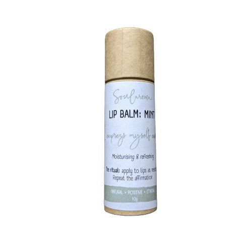 Natural lip balm : mint Natural skincare Soularoma