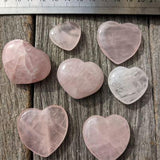Rose quartz hearts Crystals Soularoma