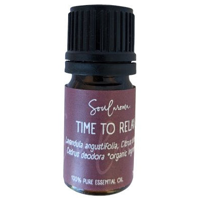 Time to relax essential oils Soularoma