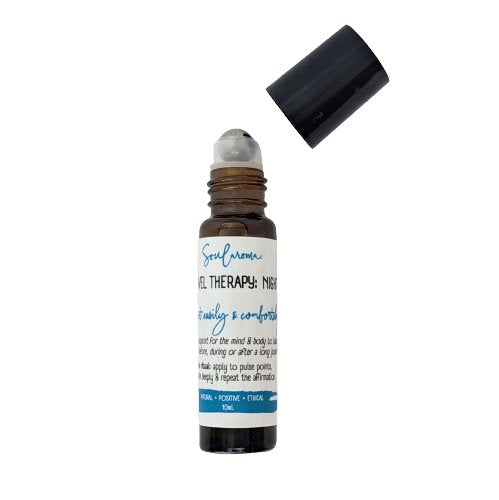 Travel therapy : night essential oils remedies Soularoma