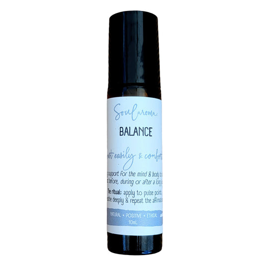 Balance roller essential oils remedies Soularoma 
