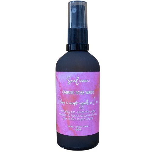 Rose water (organic) Natural skincare Soularoma 