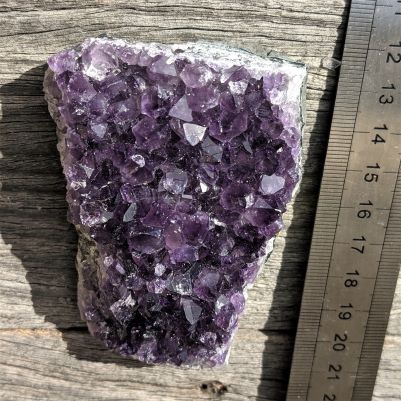 amethyst crystal cluster medium