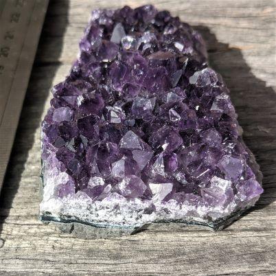 Amethyst clusters