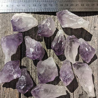 Amethyst points natural