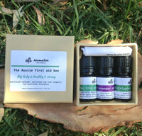 Aussie first aid kit essential oil box