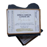 Bamboo charcoal cleansing bar soap Soularoma 