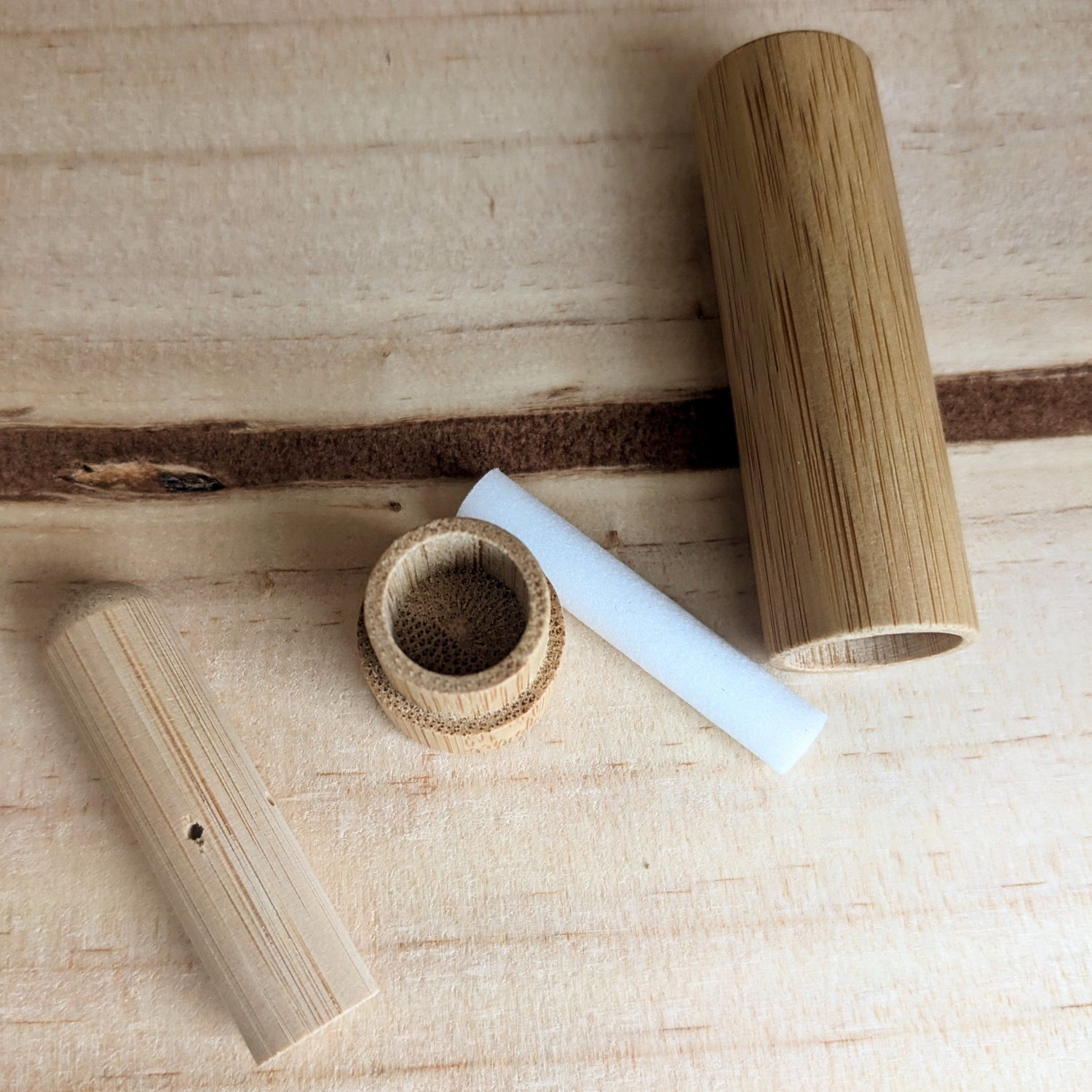 Bamboo essential oil inhaler aromatherapy diffuser Soularoma 