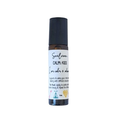 Calm: kids rollon essential oils remedies Soularoma 
