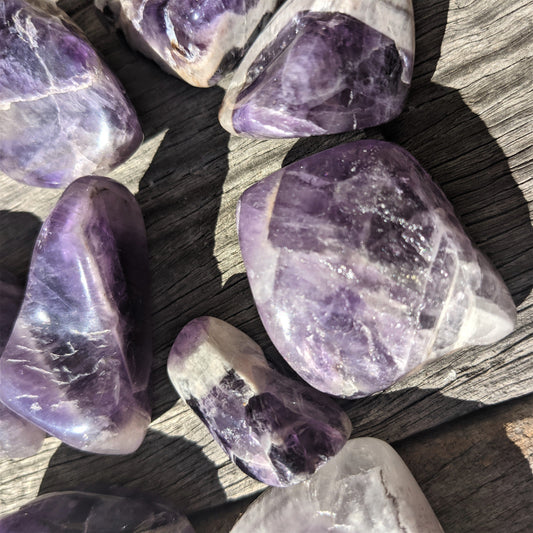 chevron dream amethyst crystals