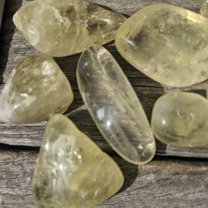 Citrine natural tumble crystals