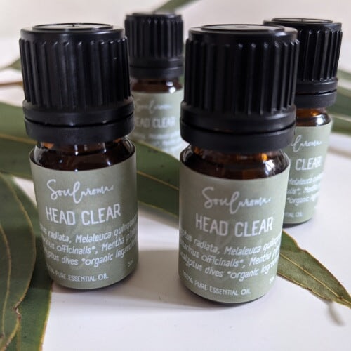 Head clear blend essential oils Soularoma 