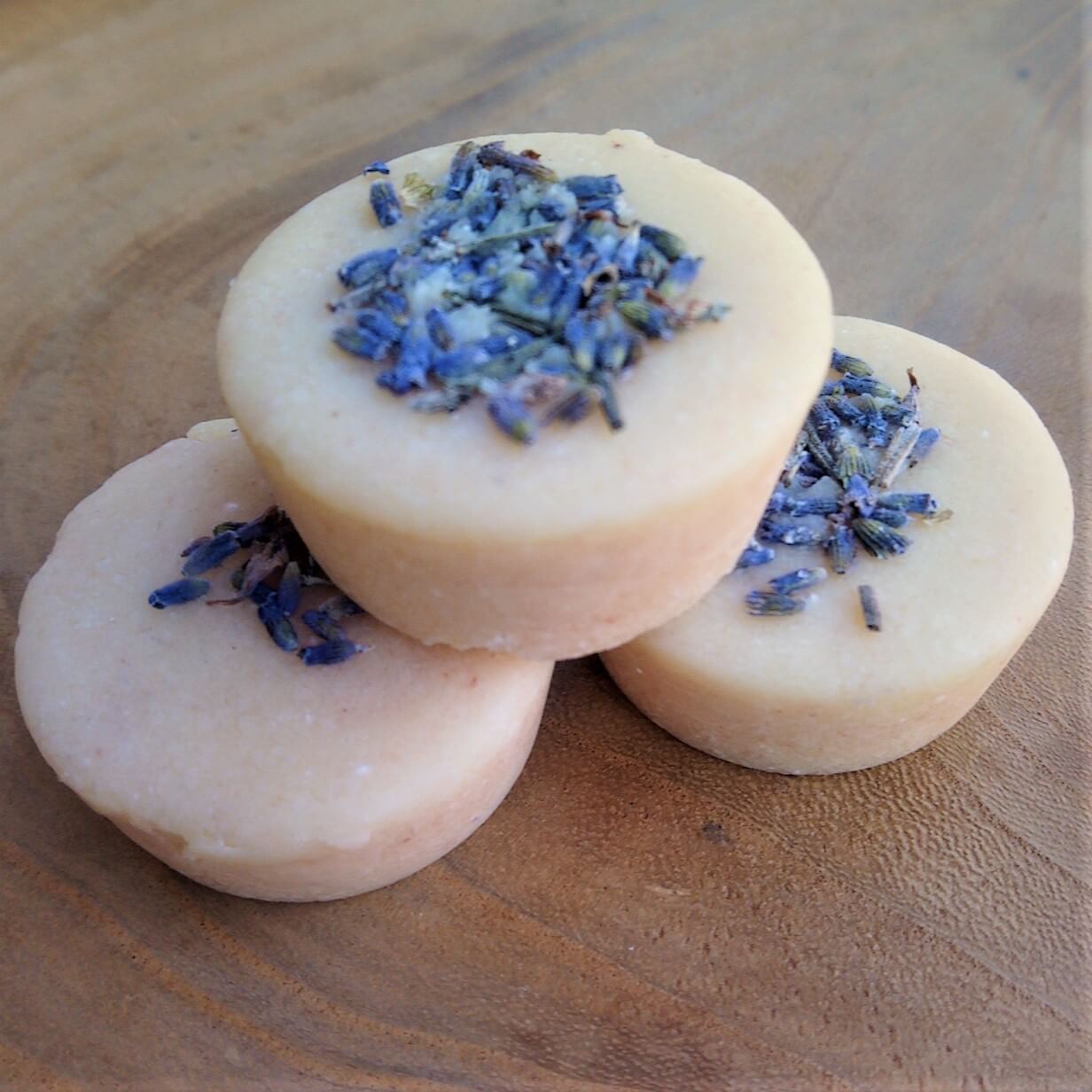 Soularoma solid body scrub bar lavender 