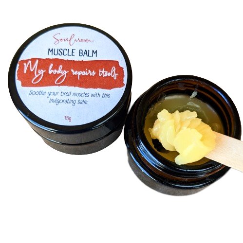 Muscle Balm Natural skincare Soularoma 