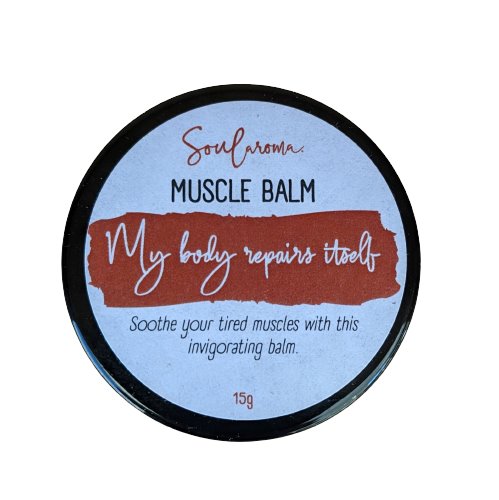 Muscle Balm Natural skincare Soularoma 