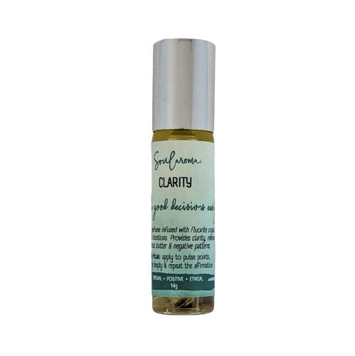 Natural crystal perfume- clarity Natural skincare Soularoma 