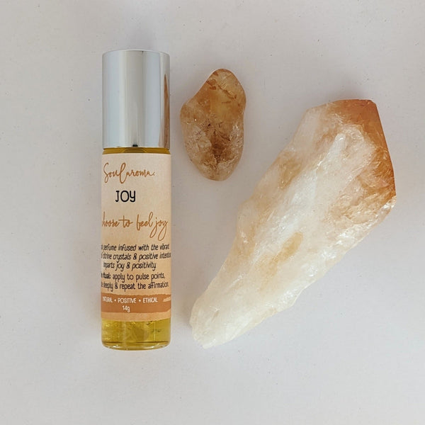 Natural crystal perfume - joy Natural skincare Soularoma 