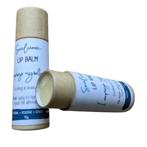 Natural lip balm Natural skincare Soularoma 