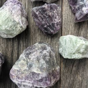 rainbow fluorite raw