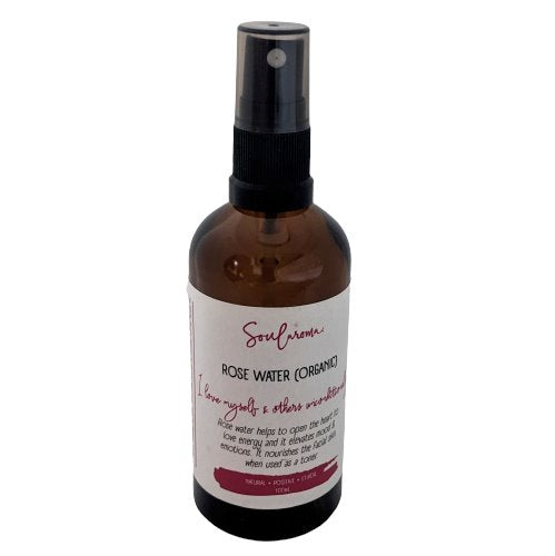 Rose water (organic) Natural skincare Soularoma 