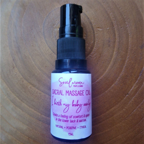 AromaZen Naturals 50ml Sacral massage oil