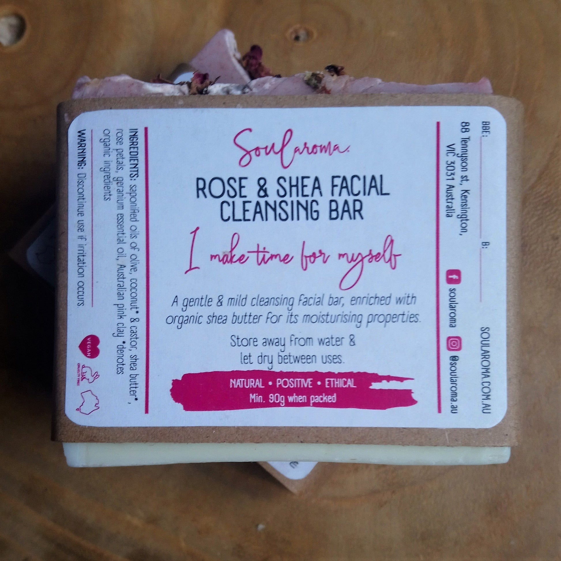 Soularoma Shea butter facial bar