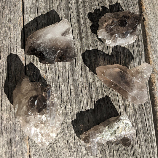 Smoky quartz clusters Soularoma 