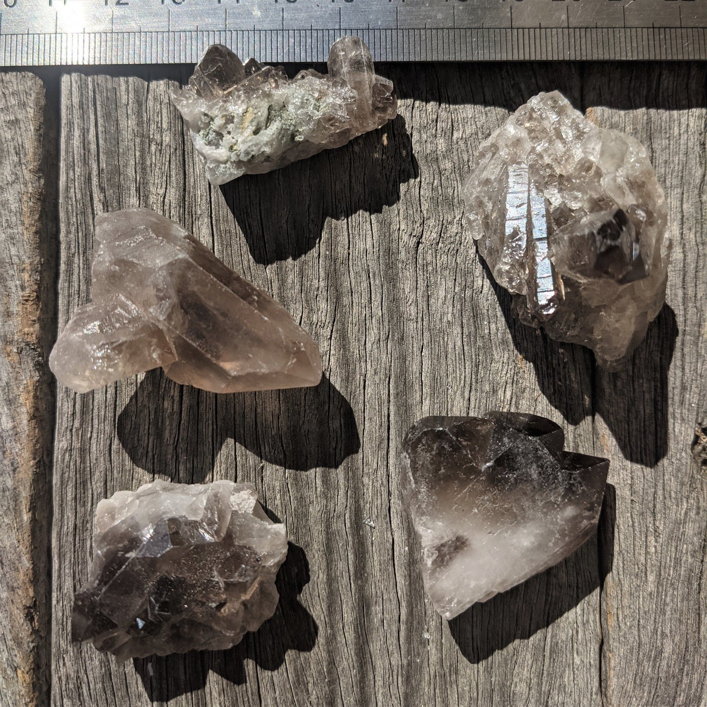 Smoky quartz clusters Soularoma 