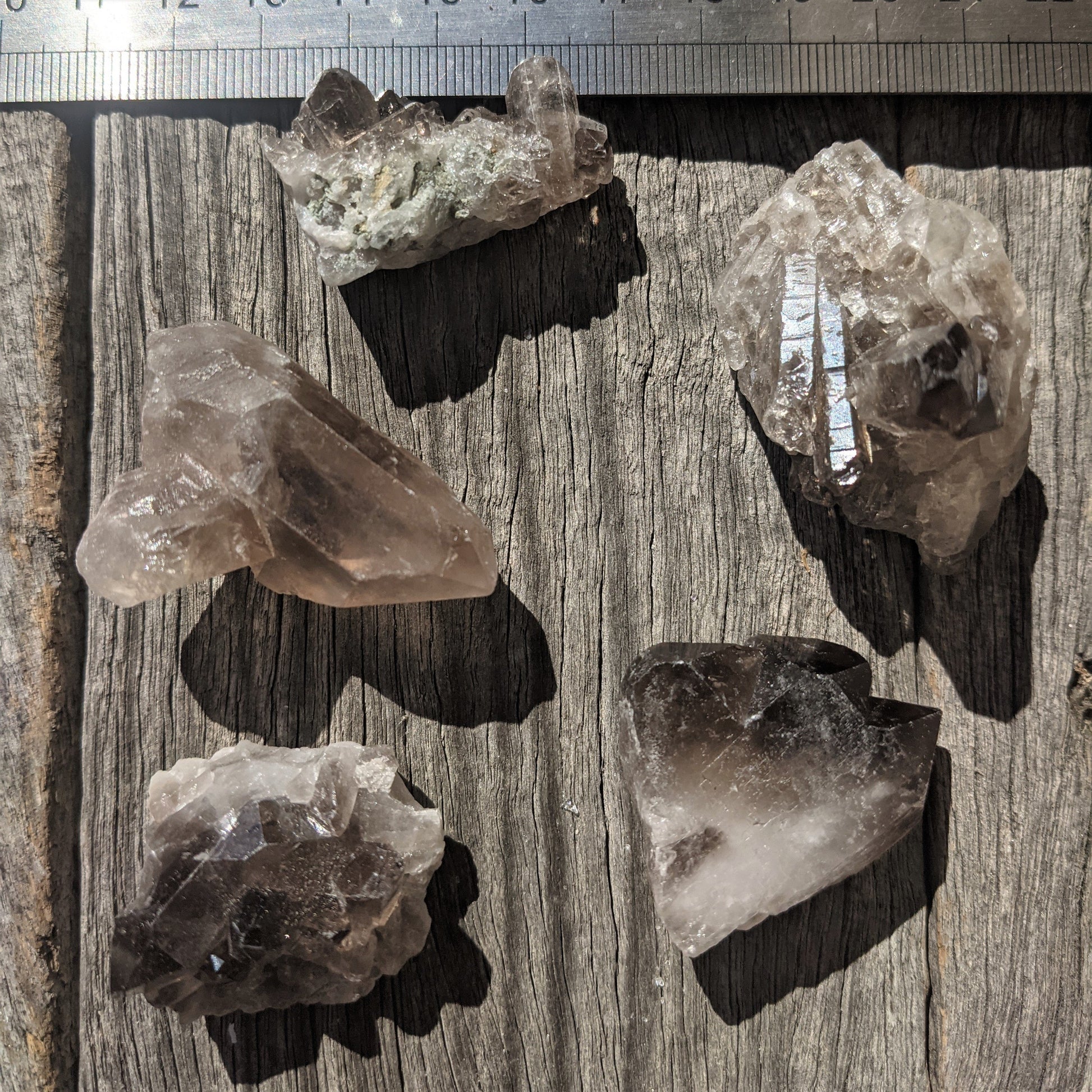 Smoky quartz clusters Soularoma 