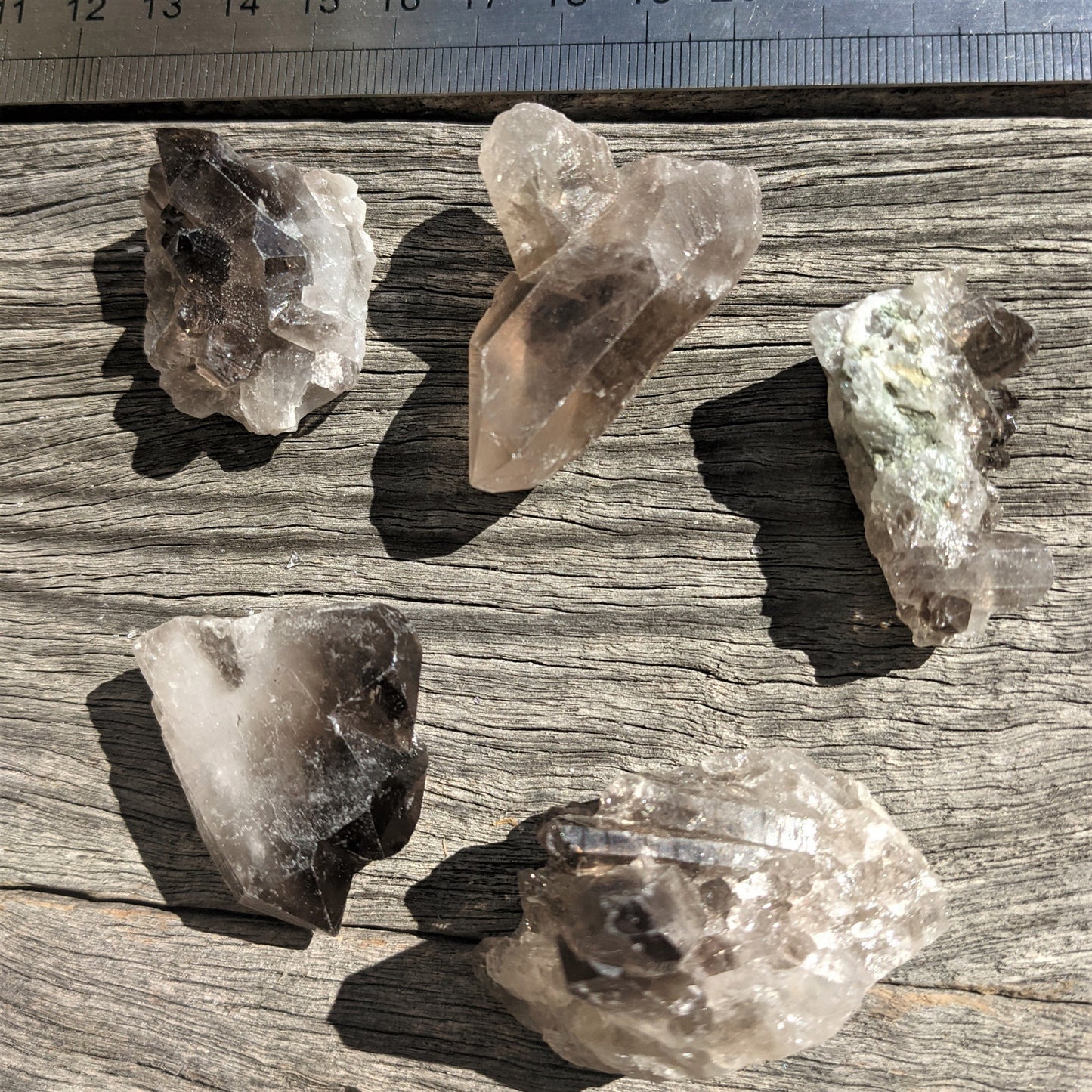 Smoky quartz clusters Soularoma 