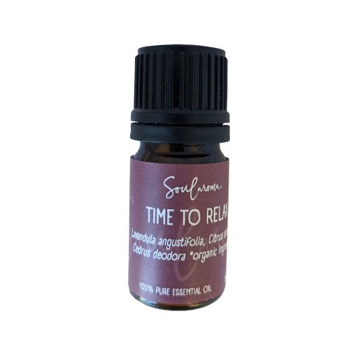 Time to relax essential oils Soularoma 